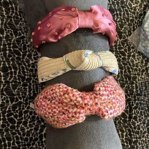 Lot of Three J. Crew Headbands